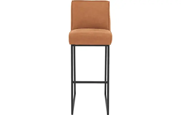 Goossens excellent barstoel tom bruin leer - 8215144-03