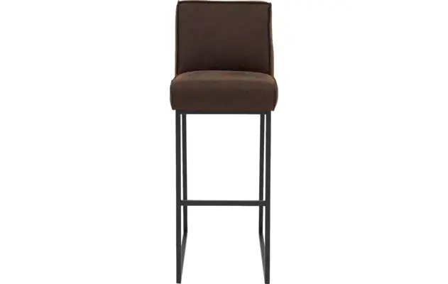 Goossens excellent barstoel tom bruin leer - 8215146-03