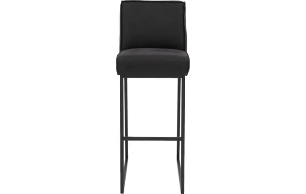 Goossens excellent barstoel tom zwart leer - 8215147-03