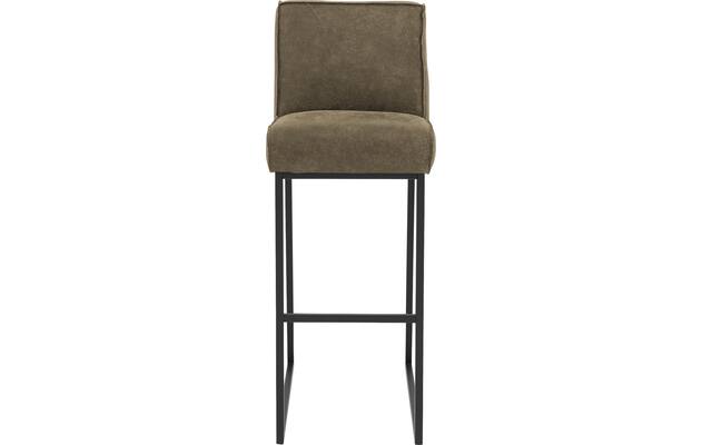 Goossens excellent barstoel tom groen leer - 8215148-03