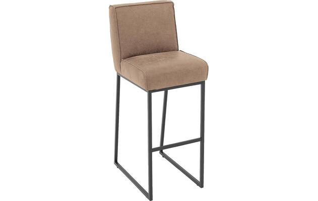 Goossens excellent barstoel tom bruin leer - 8215149-04