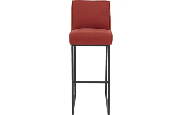 Goossens excellent barstoel tom rood leer - 8215150-03
