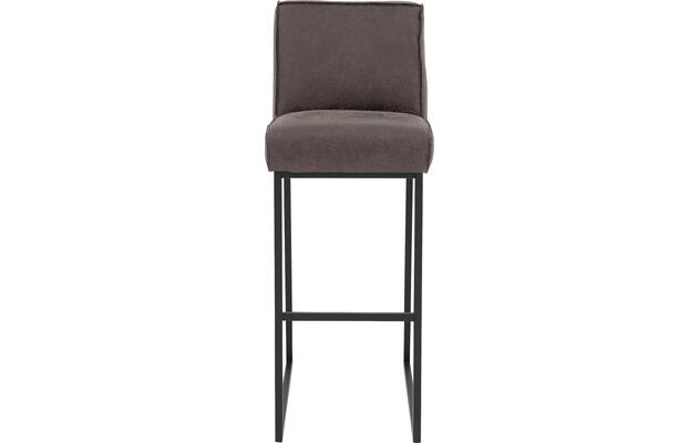 Goossens excellent barstoel tom bruin leer - 8215151-03