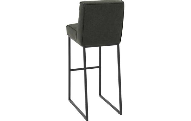 Goossens excellent barstoel tom groen leer - 8215152-02