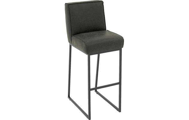 Goossens excellent barstoel tom groen leer - 8215152-04