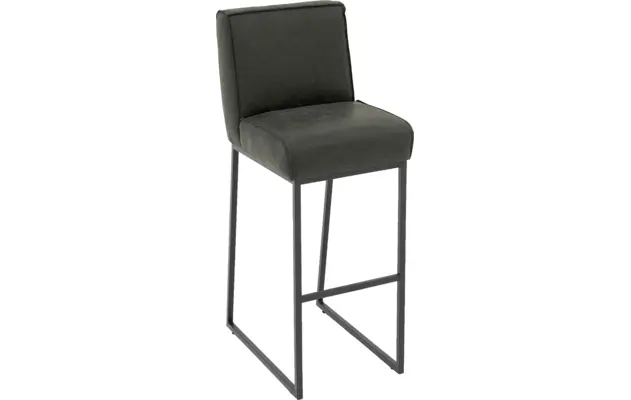 Goossens excellent barstoel tom groen leer - 8215152-04