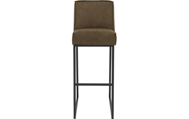 Goossens excellent barstoel tom groen micro leer - 8215153-03