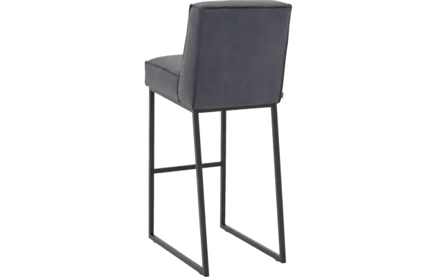 Goossens excellent barstoel tom blauw micro leer - 8215155-02