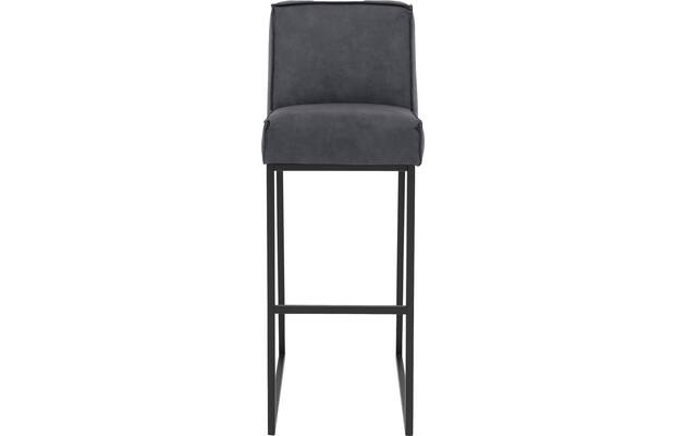 Goossens excellent barstoel tom blauw micro leer - 8215155-03