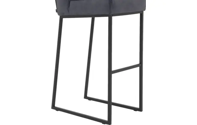 Goossens excellent barstoel tom blauw micro leer - 8215155-04
