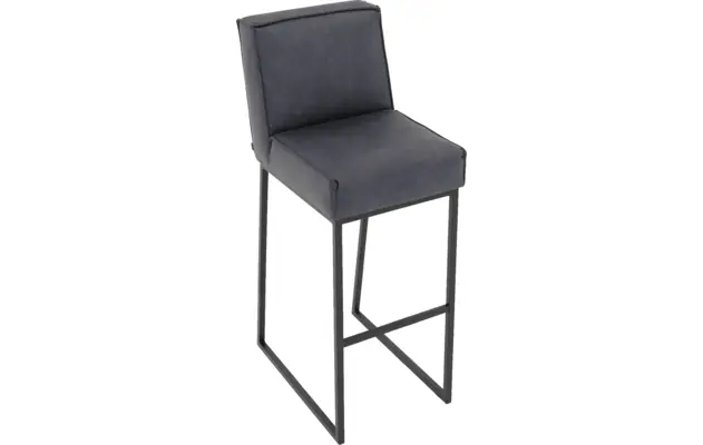 Goossens excellent barstoel tom blauw micro leer - 8215155-05