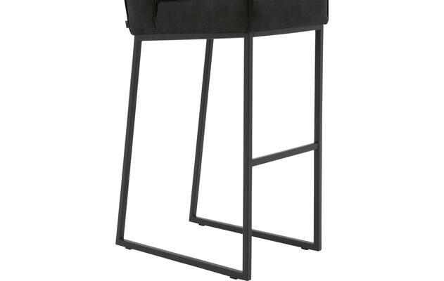 Goossens excellent barstoel tom grijs micro leer - 8215156-04