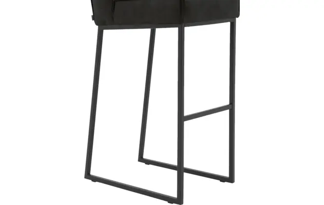 Goossens excellent barstoel tom grijs micro leer - 8215156-04
