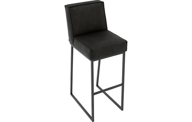 Goossens excellent barstoel tom grijs micro leer - 8215156-05
