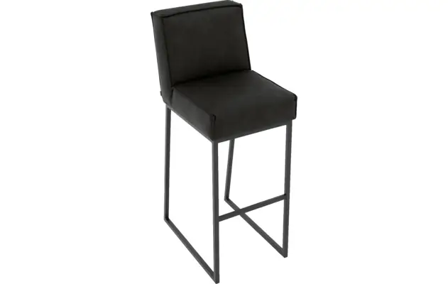 Goossens excellent barstoel tom grijs micro leer - 8215156-05