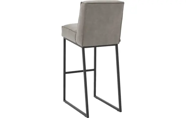 Goossens excellent barstoel tom grijs micro leer - 8215157-02