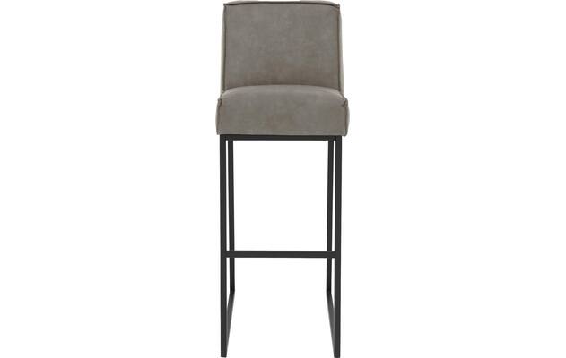 Goossens excellent barstoel tom grijs micro leer - 8215157-03