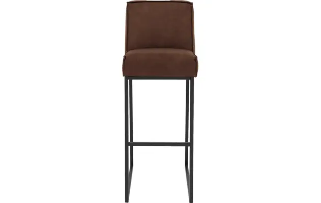 Goossens excellent barstoel tom bruin micro leer - 8215158-03