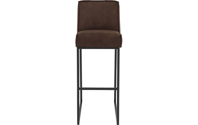 Goossens excellent barstoel tom bruin micro leer - 8215159-03