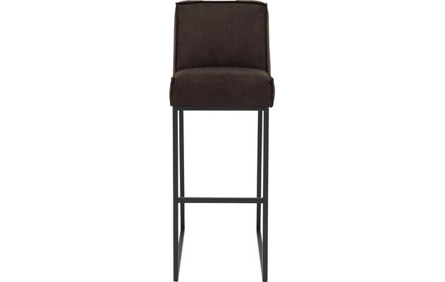 Goossens excellent barstoel tom bruin micro leer - 8215160-03