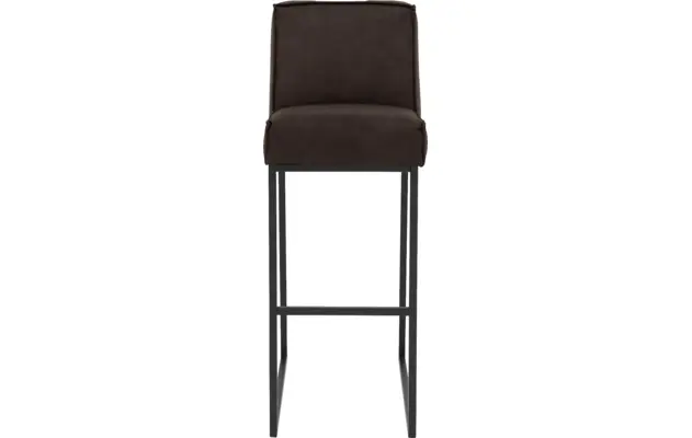 Goossens excellent barstoel tom bruin micro leer - 8215160-03