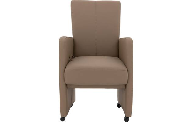 Goossens excellent eetkamerstoel riva groen leer - 8215371-01