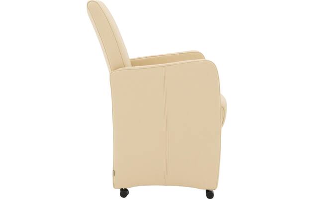 Goossens excellent eetkamerstoel riva beige leer - 8215372-04