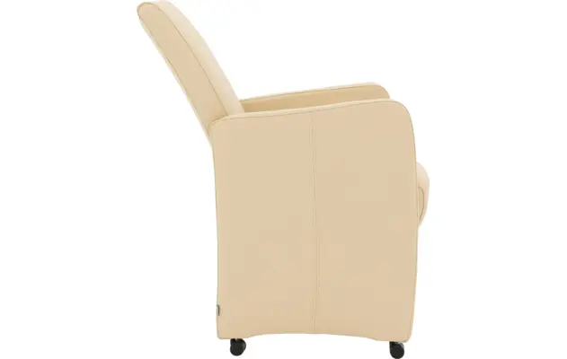 Goossens excellent eetkamerstoel riva beige leer - 8215372-05