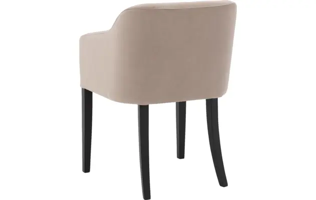 Goossens eetkamerstoel peda grijs stof - 8215382-02