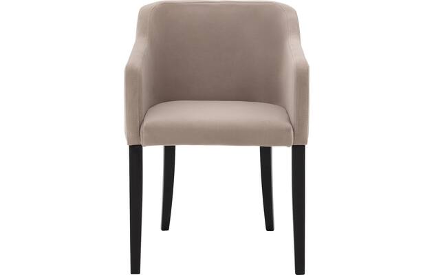 Goossens eetkamerstoel peda grijs stof - 8215382-03