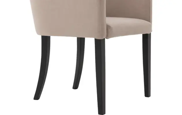 Goossens eetkamerstoel peda grijs stof - 8215382-05
