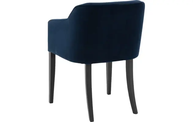 Goossens eetkamerstoel peda blauw stof - 8215383-03