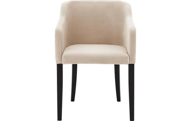 Goossens eetkamerstoel peda beige stof - 8215384-03