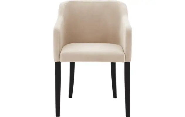 Goossens eetkamerstoel peda beige stof - 8215384-03