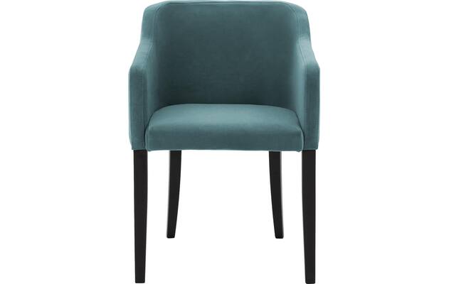 Goossens eetkamerstoel peda groen stof - 8215385-03