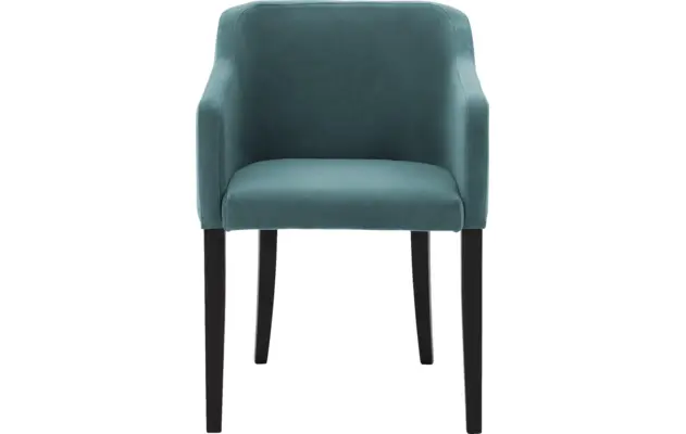 Goossens eetkamerstoel peda groen stof - 8215385-03