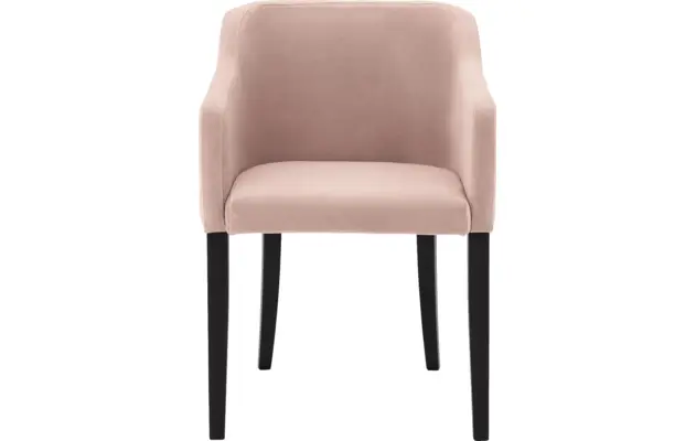 Goossens eetkamerstoel peda roze stof - 8215386-03