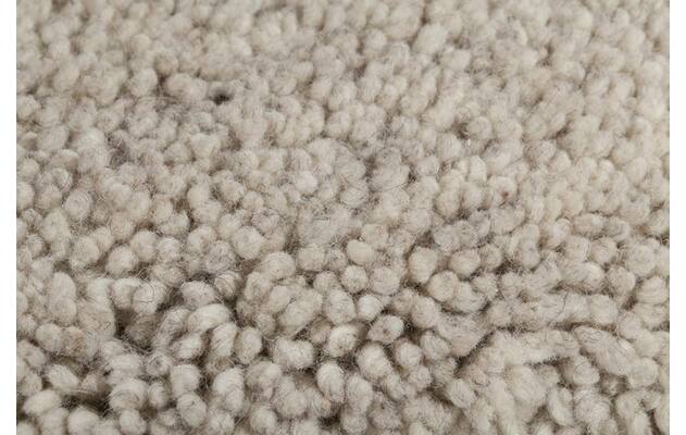 Goossens eco vloerkleed fugo grijs wol - 8215393-04
