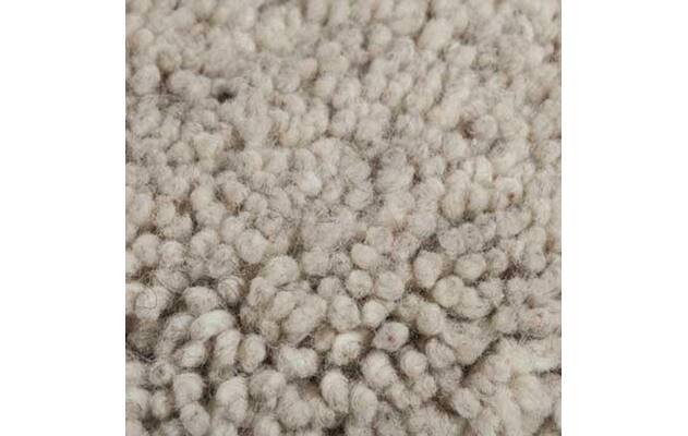 Goossens eco vloerkleed fugo grijs wol - 8215396-02