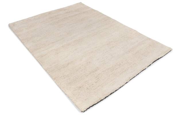 Goossens eco vloerkleed fugo beige wol - 8215419-07