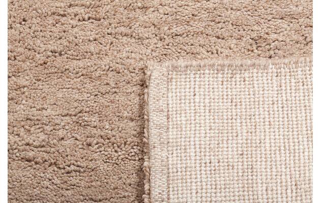 Goossens eco vloerkleed fugo bruin wol - 8215421-03