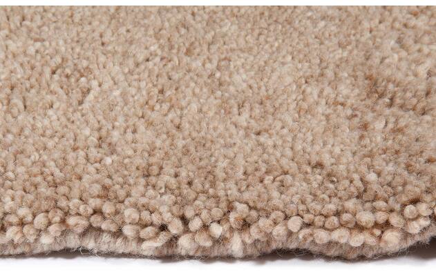 Goossens eco vloerkleed fugo bruin wol - 8215421-05