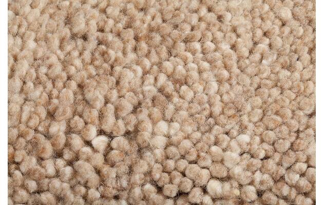 Goossens eco vloerkleed fugo bruin wol - 8215428-06