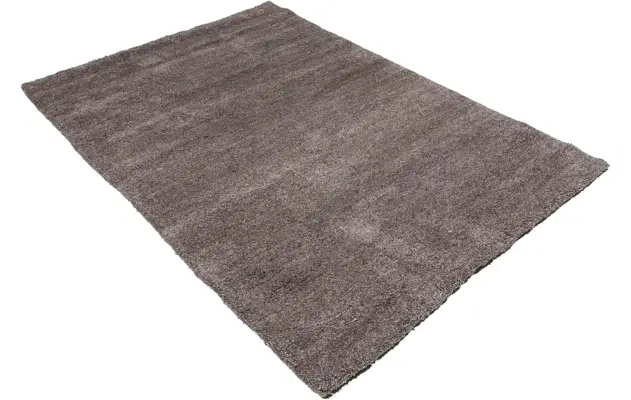 Goossens eco vloerkleed fugo grijs wol - 8215434-02