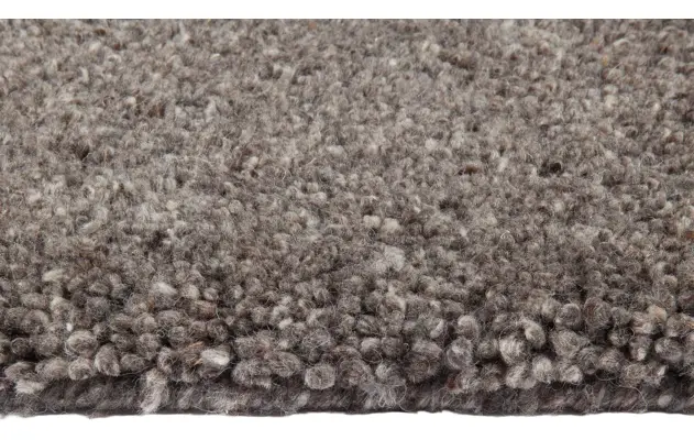 Goossens eco vloerkleed fugo grijs wol - 8215434-05