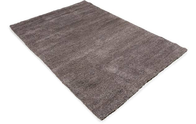 Goossens eco vloerkleed fugo grijs wol - 8215436-02
