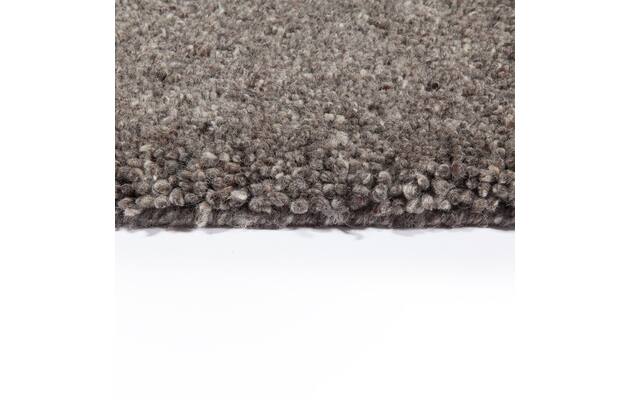 Goossens eco vloerkleed fugo grijs wol - 8215440-05