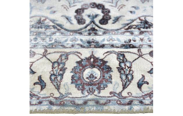 Goossens vloerkleed lexi blauw viscose - 8215441-02