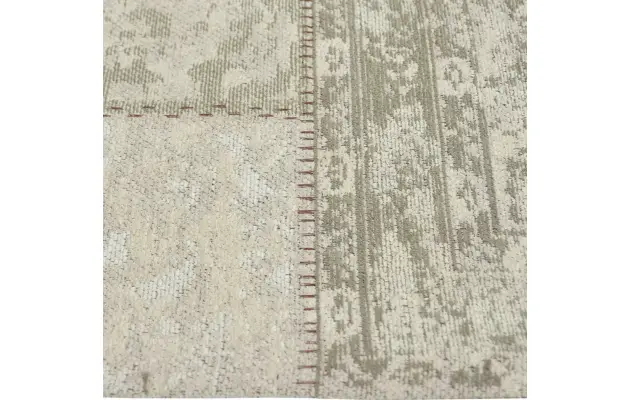 Goossens basic vloerkleed decres beige katoen - 8215465-03