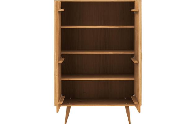 Goossens opbergkast bjarte blank eiken - 8215663-03